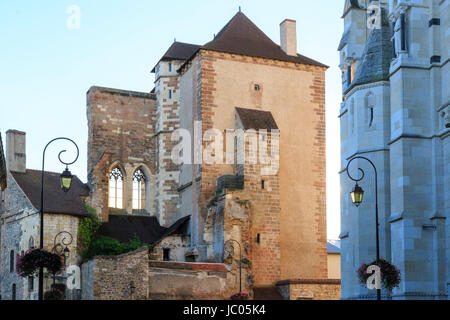 La France, l'Allier (03), Moulins, tour de la Mal-Coiffée // France, Allier, Moulins, mal Coiffee Tower Banque D'Images