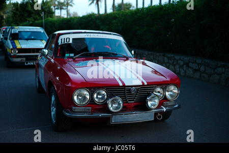 L'ALFA ROMEO GIULIA GT- RALLY-CANNES FRANCE © Frédéric Beaumont Banque D'Images