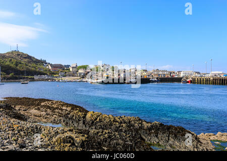 Le port de Mallaig, Lochaber, Ecosse Banque D'Images