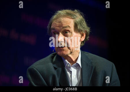 Roger Penrose physicien théorique générale sur scène à hay festival de la littérature et les arts 2017 hay-on-wye powys Pays de Galles UK Banque D'Images