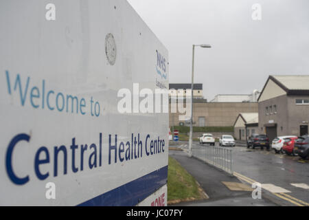 Centrale Lanarkshire NHS Health Centre a été affectée par la récente cyber-attaque. En vedette : où : Cumbernauld, Royaume-Uni Quand : 13 mai 2017 Source : WENN.com Banque D'Images