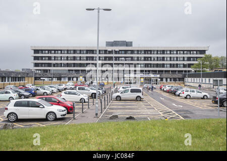 Hôpital Monklands NHS a été touché par la cyber-attaque récente. En vedette : NHS Monklands Où : Cumbernauld, Royaume-Uni Quand : 13 mai 2017 Source : WENN.com Banque D'Images