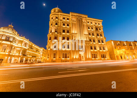 Bakou - 27 MAI 2015 : fonds Heydar Aliyev AC le 27 mai à Bakou, Azerbaïdjan. Fonds d'Heydar Aliyev est l'organisation de bienfaisance Banque D'Images