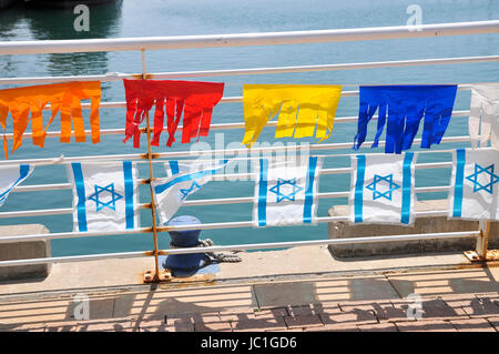 Ashkelon Marina et yacht club, Ashkelon, Israël, Banque D'Images