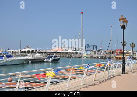 Ashkelon Marina et yacht club, Ashkelon, Israël, Banque D'Images