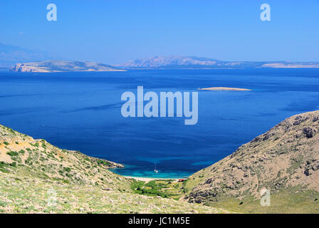 Krk - Krk und Sandinseln et îles de sand 12 Banque D'Images