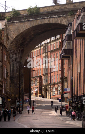 Dean Street, Newcastle upon Tyne Banque D'Images