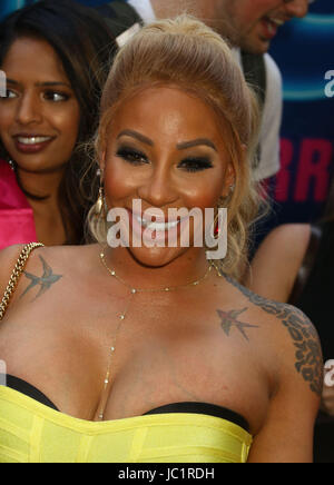 New York, New York, USA. 12 Juin, 2017. HAZEL-e assiste à la première de New York "rude nuit' qui s'est tenue à l'AMC Loews Lincoln Square. Credit : Nancy/Kaszerman ZUMA Wire/Alamy Live News Banque D'Images