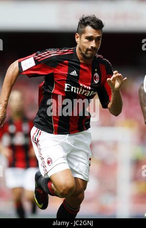 BORRIELLO AC Milan AC Milan Emirates Stadium, LONDON ANGLETERRE 01 Août 2010 Banque D'Images