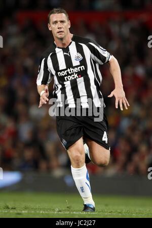 KEVIN NOLAN NEWCASTLE UNITED FC OLD TRAFFORD MANCHESTER EN ANGLETERRE 16 Août 2010 Banque D'Images