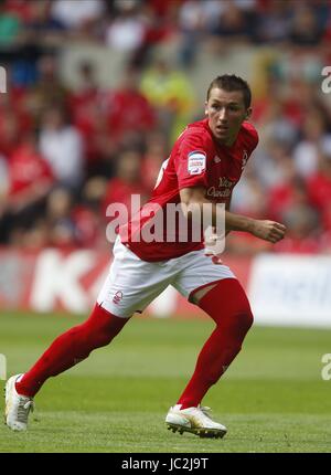 RADOSLAW MAJEWSKI NOTTINGHAM FOREST Nottingham Forest FC FC CITY GROUND NOTTINGHAM ANGLETERRE 15 Août 2010 Banque D'Images