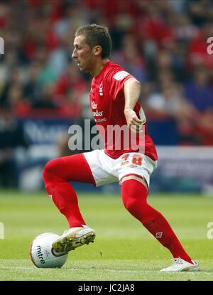 RADOSLAW MAJEWSKI NOTTINGHAM FOREST Nottingham Forest FC FC CITY GROUND NOTTINGHAM ANGLETERRE 15 Août 2010 Banque D'Images