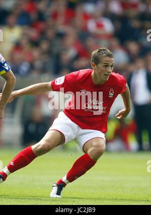 CHRIS COHEN NOTTINGHAM FOREST Nottingham Forest FC FC CITY GROUND NOTTINGHAM ANGLETERRE 15 Août 2010 Banque D'Images