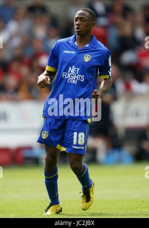 SANCHEZ WATT LEEDS UNITED FC LEEDS UNITED FC CITY GROUND NOTTINGHAM ANGLETERRE 15 Août 2010 Banque D'Images