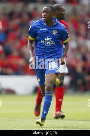 SANCHEZ WATT LEEDS UNITED FC LEEDS UNITED FC CITY GROUND NOTTINGHAM ANGLETERRE 15 Août 2010 Banque D'Images