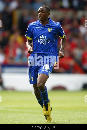 SANCHEZ WATT LEEDS UNITED FC LEEDS UNITED FC CITY GROUND NOTTINGHAM ANGLETERRE 15 Août 2010 Banque D'Images