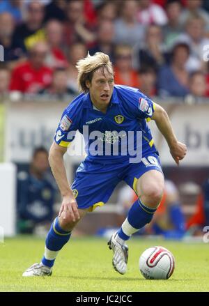 LUCIANO BECCHIO LEEDS UNITED FC LEEDS UNITED FC CITY GROUND NOTTINGHAM ANGLETERRE 15 Août 2010 Banque D'Images