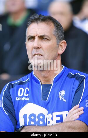 OWEN COYLE BOLTON WANDERERS FC MANAGER BOLTON WANDERERS FC MANAGER STADE REEBOK BOLTON ANGLETERRE 29 Août 2010 Banque D'Images