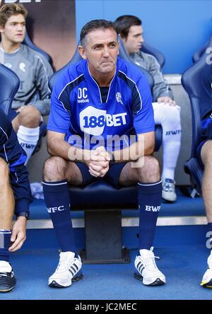 OWEN COYLE BOLTON WANDERERS FC MANAGER BOLTON WANDERERS FC MANAGER STADE REEBOK BOLTON ANGLETERRE 29 Août 2010 Banque D'Images