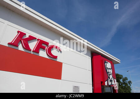 Restaurant KFC Banque D'Images