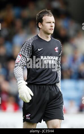 JOE MURPHY SCUNTHORPE UNITED FC SCUNTHORPE UNITED FC RUE GLANFORD PARK SCUNTHORPE ANGLETERRE 28 Août 2010 Banque D'Images