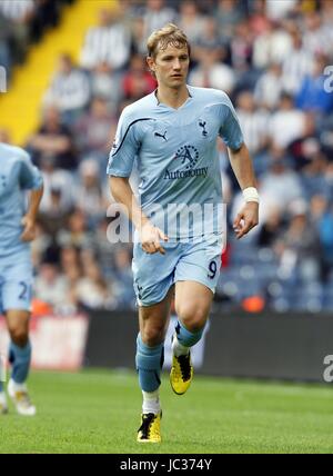 ROMAN PAVLYUCHENKO Tottenham Hotspur FC Tottenham Hotspur FC THE HAWTHORNS WEST BROMWICH ANGLETERRE 11 Septembre 2010 Banque D'Images