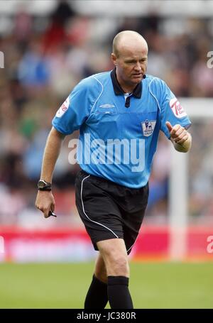 LEE MASON PREMIERSHIP ARBITRE ARBITRE PREMIERSHIP STADE BRITANNIA STOKE ANGLETERRE 18 Septembre 2010 Banque D'Images