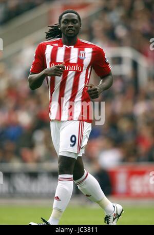 KENWYNE JONES Stoke City FC Stoke City FC STADE BRITANNIA STOKE ANGLETERRE 18 Septembre 2010 Banque D'Images