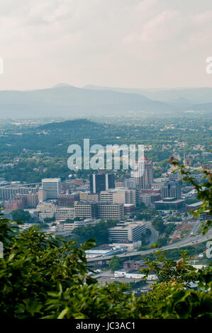 roanoke virginia city skyline Banque D'Images
