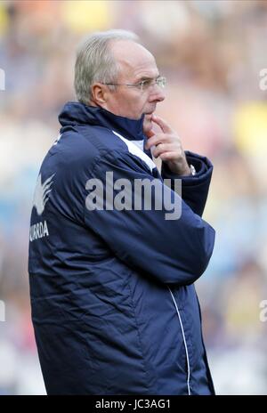 SVEN Goran Eriksson Leicester City FC MANAGER Leicester City FC MANAGER STADE WALKERS LEICESTER ANGLETERRE 16 Octobre 2010 Banque D'Images