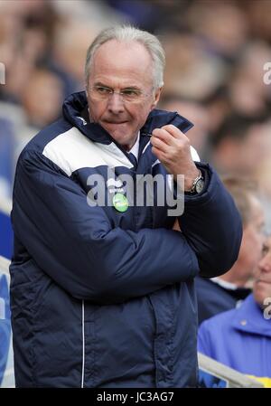 SVEN Goran Eriksson Leicester City FC MANAGER Leicester City FC MANAGER STADE WALKERS LEICESTER ANGLETERRE 16 Octobre 2010 Banque D'Images