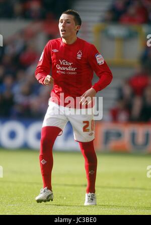 RADOSLAW MAJEWSKI NOTTINGHAM FOREST Nottingham Forest FC FC CITY GROUND NOTTINGHAM ANGLETERRE 23 Octobre 2010 Banque D'Images