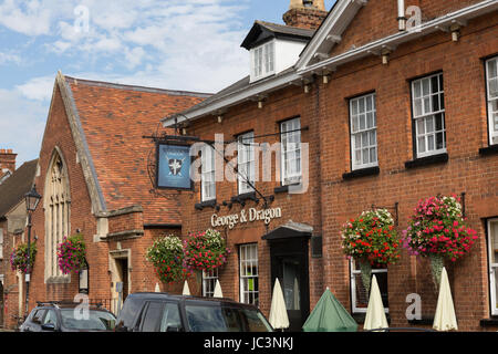 Henley on Thames town center Banque D'Images