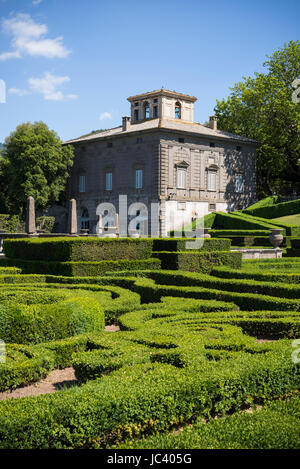 Bagnaia. Viterbo. L'Italie. 16e siècle de style maniériste Villa Lante et jardins, commandé par le Cardinal Gianfrancesco Gambara. Banque D'Images