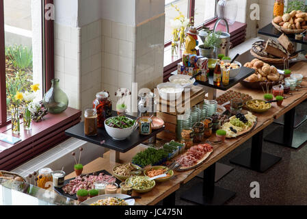 Restaurant Wasserwerk, Kurdamm24, Hamburg-Wilhelmsburg, Germany, Europe Banque D'Images