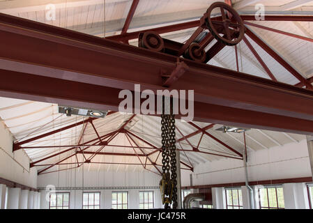 Restaurant Wasserwerk, Kurdamm24, Hamburg-Wilhelmsburg, Germany, Europe Banque D'Images