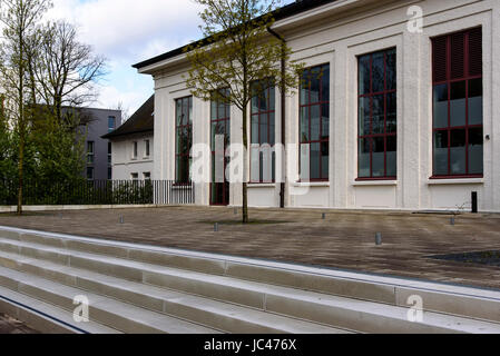 Restaurant Wasserwerk, Kurdamm24, Hamburg-Wilhelmsburg, Germany, Europe Banque D'Images