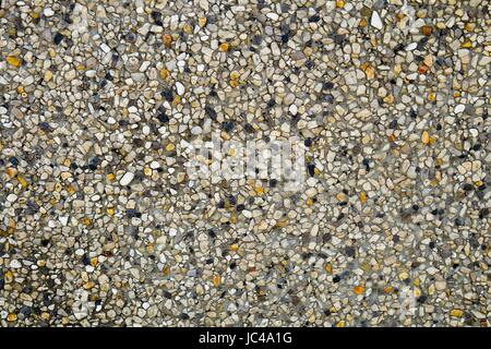 Motif de fond naturel, Seamless texture de sable avec petite pierre ou fond Texture avec copie espace pour texte décoré. Banque D'Images