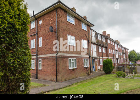 Locations abordables maisonettes studios appartements maisons West Midlands UK Banque D'Images