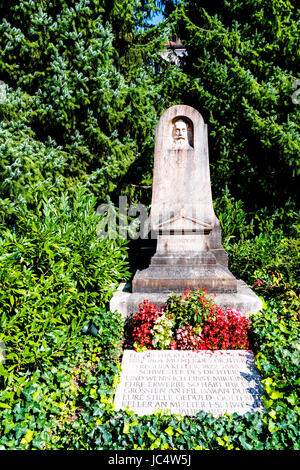 Grab von Gottfried Keller à Zürich ; tombe de Gottfried Keller à Zürich Banque D'Images