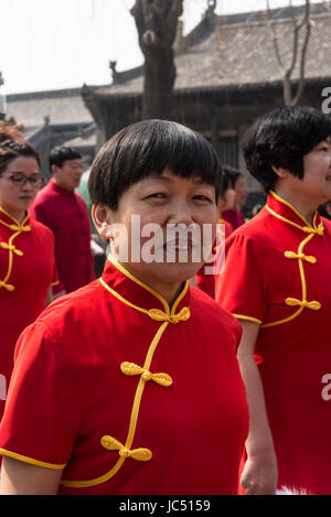 Umas Festival, Temple de Confucius, Pingyao, Shanxi Province, China Banque D'Images