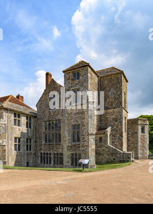 Château de Carisbrooke, île de Wight, Royaume-Uni Banque D'Images