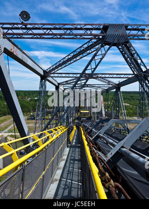 Besucherbergwerk F60 dans der Lausitz Banque D'Images