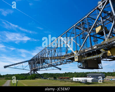 Besucherbergwerk F60 dans der Lausitz Banque D'Images