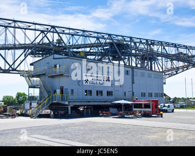 Besucherbergwerk F60 dans der Lausitz Banque D'Images