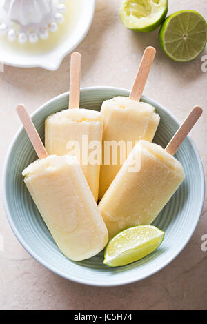 Coconut Lime ma glace glaces Banque D'Images
