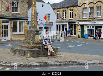 Stow-on-the-Wold, Cotswolds, Gloucestershire, Angleterre, Royaume-Uni Banque D'Images