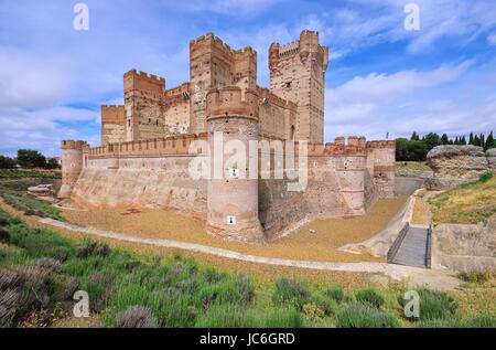 Castillo de la Mota, 03. Banque D'Images