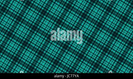 En tissu couleur vert transparent, motif tartan, vector Illustration de Vecteur