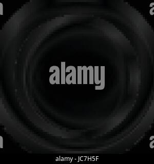 Forme ronde brillant lisse noir design. Cercle foncé fond vecteur Illustration de Vecteur